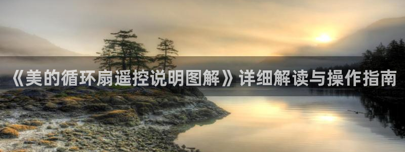 凯发国际平台登录：《美的循环扇遥控说明图解》详细解读与操作指南