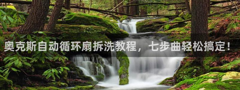 凯发旗舰平台：奥克斯自动循环扇拆洗教程，七步曲轻松搞定！