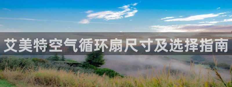 凯发k8官方旗舰店app：艾美特空气循环扇尺寸及选择指南