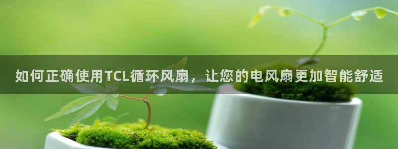 凯发线上app苹果版下载：如何正确使用TCL循环风扇，让您的电风扇更加智能舒适