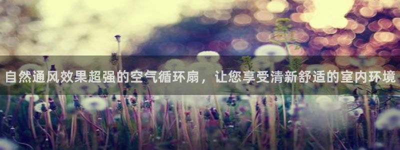 凯发线上客户端免费下载：自然通风效果超强的空气循环扇，让您享受清新舒适的室内环境