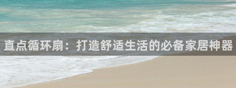 凯发旗舰客户端：直点循环扇：打造舒适生活的必备家居神器