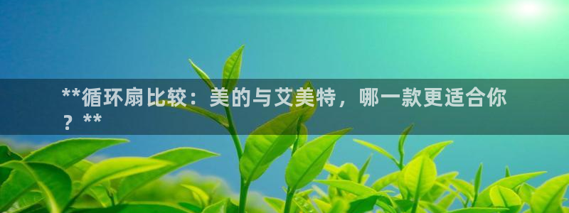 凯发官网登录免费下载：**循环扇比较：美的与艾美特，哪一款更适合你
？**