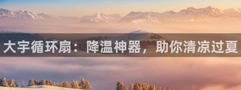 凯发首页登录：大宇循环扇：降温神器，助你清凉过夏