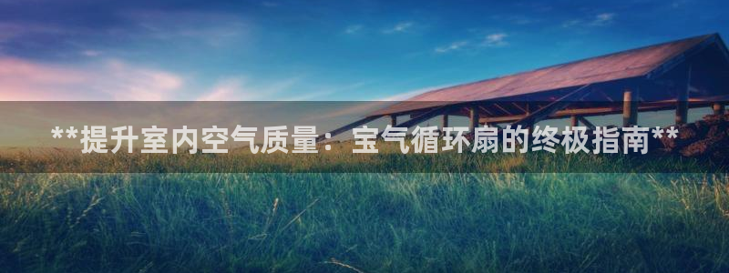 凯发是正规平台吗：**提升室内空气质量：宝气循环扇的终极指南**