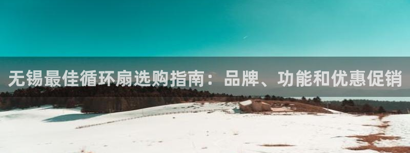 凯发k8娱乐官网入：无锡最佳循环扇选购指南：品牌、功能和优惠促销