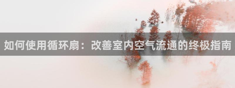 凯发唯一官方网站：如何使用循环扇：改善室内空气流通的终极指南