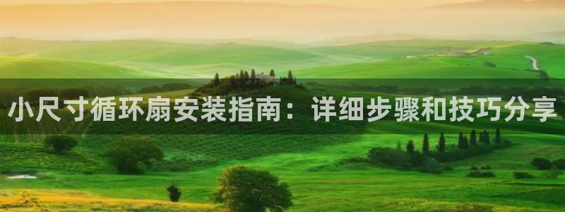凯发平台8：小尺寸循环扇安装指南：详细步骤和技巧分享