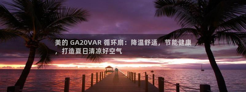 凯发官方网站下载：美的 GA20VAR 循环扇：降温舒适，节能健康
，打造夏日清凉好空气