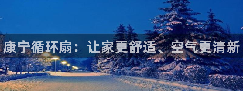 凯发登录网址：康宁循环扇：让家更舒适、空气更清新