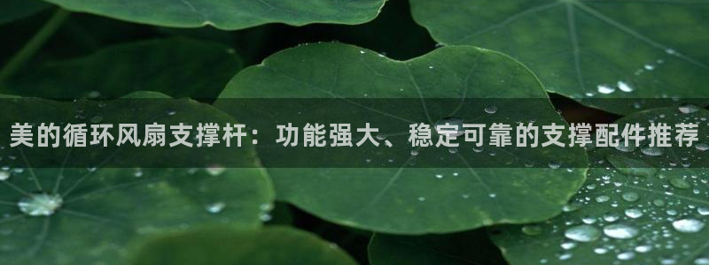 凯发网址登录：美的循环风扇支撑杆：功能强大、稳定可靠的支撑配件推荐