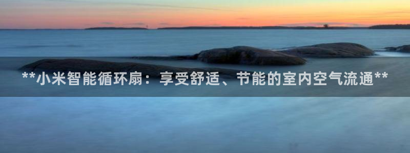 凯发注册手机版官网：**小米智能循环扇：享受舒适、节能的室内空气流通**