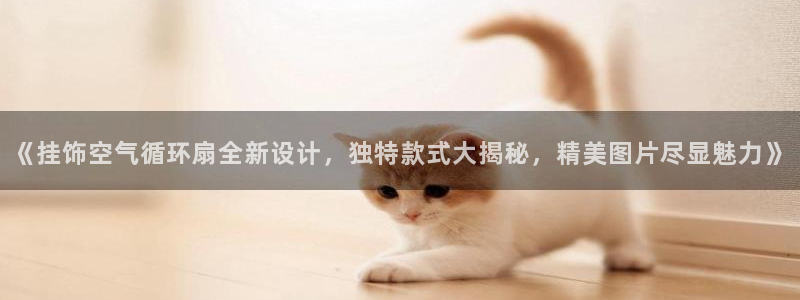 凯发国际亚洲有限公司：《挂饰空气循环扇全新设计，独特款式大揭秘，精美图片尽显魅力》
